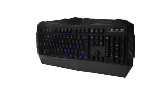 Deep Gaming DeepColorKey keyboard USB QWERTY Spanish Black – image 3