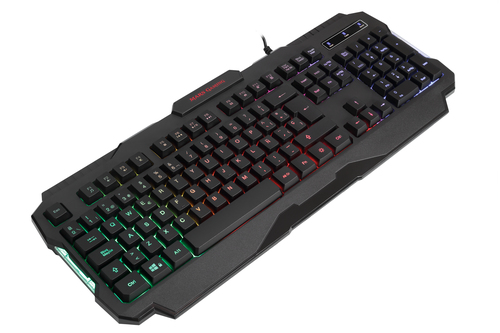 Mars Gaming MRK0 Gaming Keyboard RGB Rainbow Lighting Antighosting Spanish Language – image 5