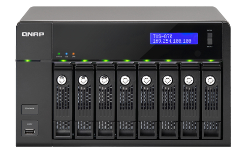QNAP TVS-870 NAS Desktop Intel® Core™ i5