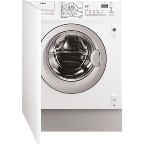 AEG L11842VIT washer dryer Built-in Front-load Grey, White