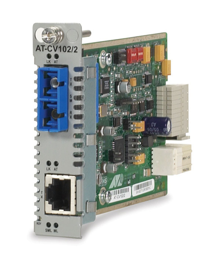 Allied Telesis 100TX, 100FX (SC, 40km) Media Converter Line Card