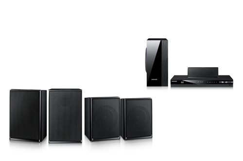 Samsung HTE4500 home cinema system 5.1 channels – image 3