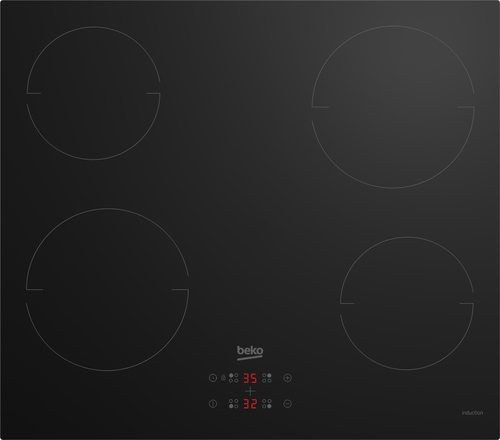 Beko HXI64401MTX hob Black Built-in