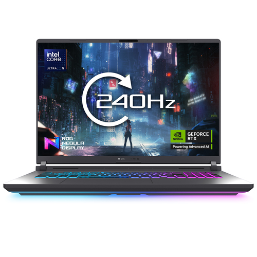 ASUS ROG Strix G18 G815LM-S9008W Intel Core Ultra 9 275HX Ноутбук 45,7 cm (18") WQXGA 32 GB DDR5-SDRAM 1 TB Твердотельный накопитель (SSD) NVIDIA GeForce RTX 5060 Wi-Fi 7 (802.11be) Windows 11 Home Серый