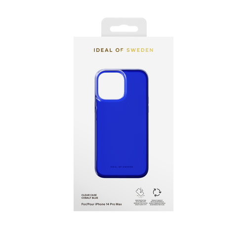 iDeal of Sweden Clear Case iPhone 14PM Cobalt Blue – image 2
