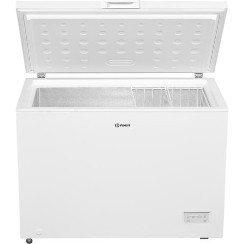 Indesit Incf 3084 UK Chest Freezer - White - E Rated, White - image 2