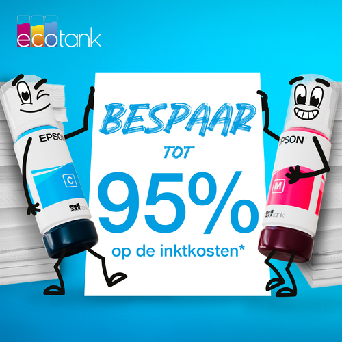 Epson 107 70ml Gele inktcartridge voor de Ecotank, afbeelding 6