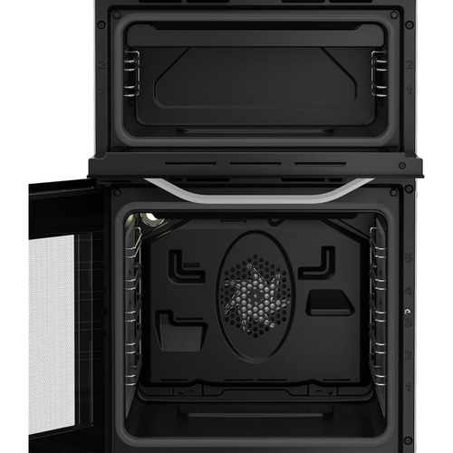 Hotpoint HTE5VCW 50cm Wide Single Oven Electric Cooker with Ceramic Hob - White - A Rated, White - image 2