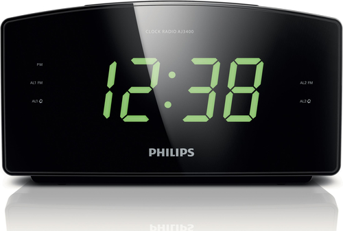 Philips AJ3400/37 radio Clock Black – image 3