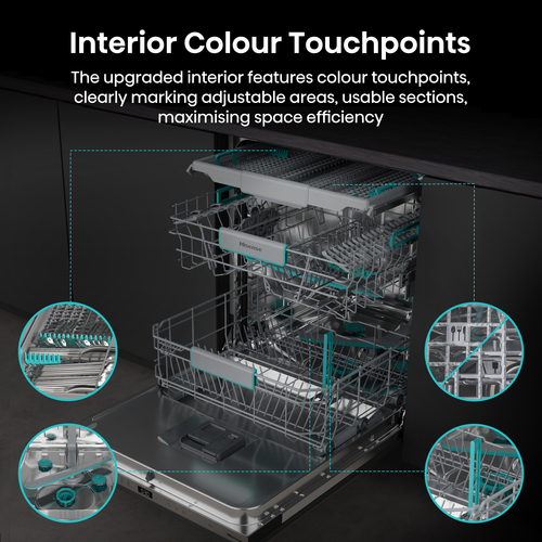 Hisense HV16AUK 60cm Fully Integrated Dishwasher - image 6