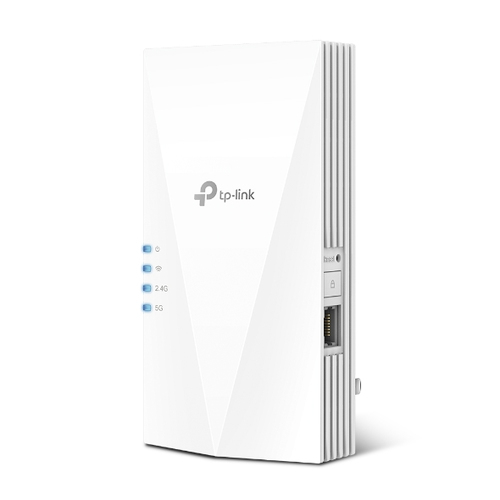 TP-Link RE700X Mesh Wi-Fi система Двухдиапазонный (2,4Ггц/5Ггц) Wi-Fi 6 (802.11ax) Белый 1 Внутренний