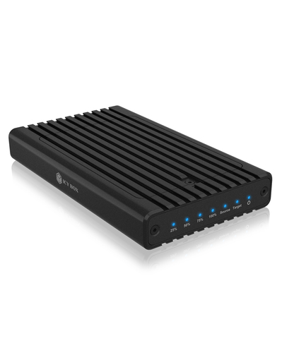 ICY BOX IB-2817MCL-C31 Behuizing voor M.2 NVMe SSDs met kloonfunctie externe behuizing, afbeelding 2