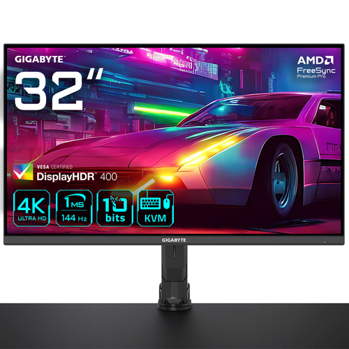GIGABYTE M32U Arm Edition монитор для ПК 80 cm (31.5") 3840 x 2160 пикселей 4K Ultra HD LED Черный