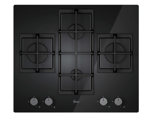 Hoover H-HOB 300 GAS HVG6DK3B Black Built-in