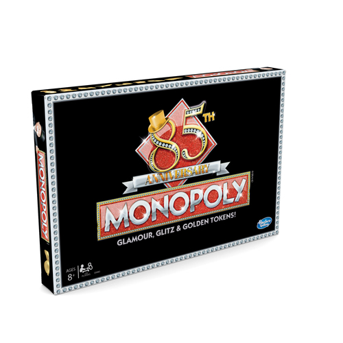 Hasbro Gaming Monopoly 85TH Anniversary Board game Economic simulation