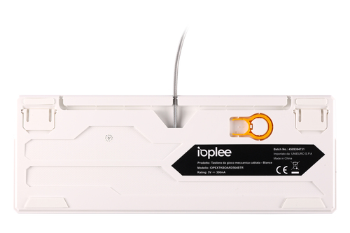 IOPLEE 564BTR keyboard Universal USB QWERTY Italian White – image 8
