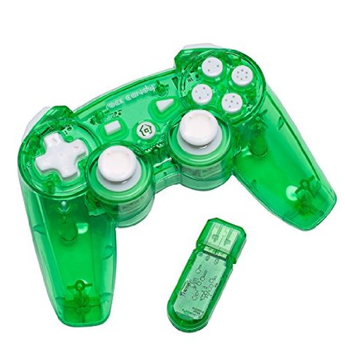 PDP PL6432GR Gaming Controller Green Joystick Analogue / Digital Playstation 3