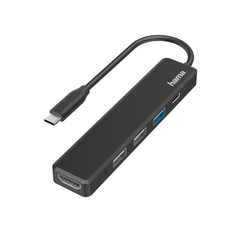 Hama 00200117 док-станция для ноутбука USB 2.0 Черный
