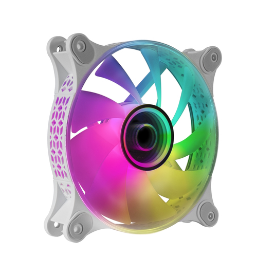 Mars Gaming MF-3D White ARGB Fan 360°
