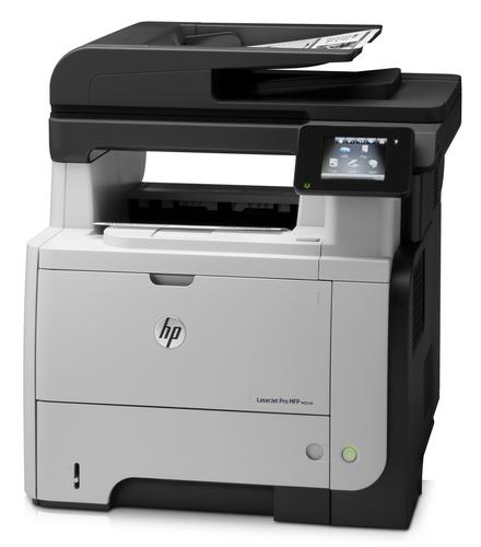 HP LaserJet Pro MFP M521dn, Print, copy, scan, fax, Two-sided printing; 50-sheet ADF; Front-facing USB printing – image 4