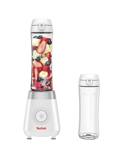 Tefal BL1KJ1 0,6 L Стационарный 300 W Серебристый, Белый