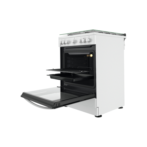 Indesit IS67G4PHW/E/1 Freestanding cooker Electric Gas Black, White – image 3