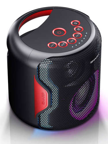 Sharp PS-921(BK) Portable Bluetooth Speaker - Black - image 2