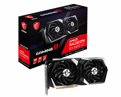 MSI GAMING Radeon RX 6650 XT X 8G AMD 8 GB GDDR6