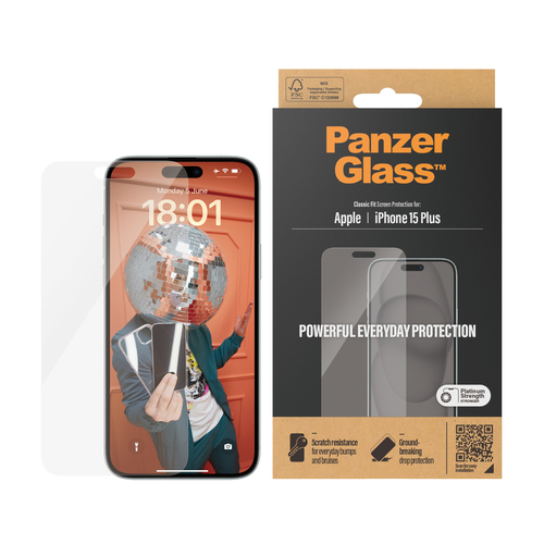 PanzerGlass - Schermbeschermer voor mobiele telefoon, afbeelding 2