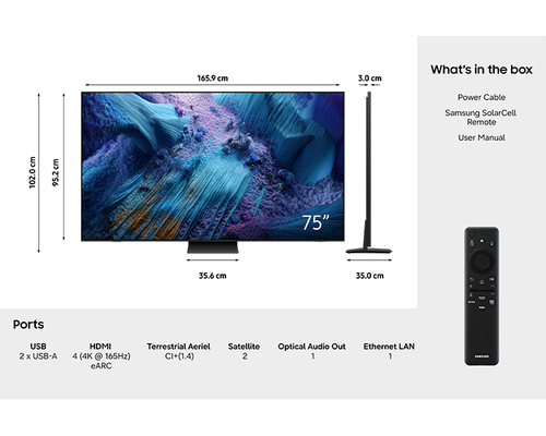 Samsung Micro RGB 75" R95H (2026) – Foto 10 van 10