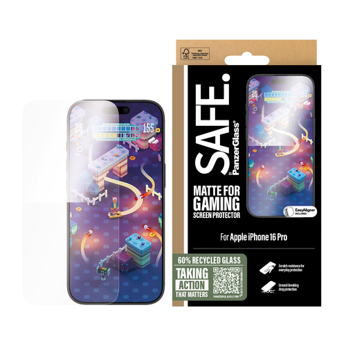 SAFE by PG Gaming Scrn iPhone 16P 6.3UWF, afbeelding 2