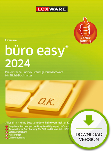 Lexware büro easy 2024 Accounting 1 license(s)