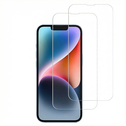 Accezz Gehard Glas Screenprotector 2-pack iPhone 13 / 13 Pro / 14 / 16e
