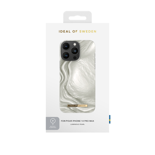 iDeal of Sweden Printed Case MagSafe iPhone 14PM Luminous Pearl – image 2