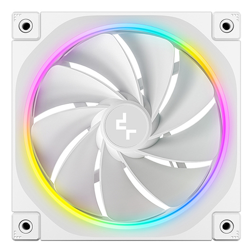DeepCool FL12R WH-3 IN 1 Computer behuizing Ventilator 12 cm Wit 3 stuk(s), afbeelding 2