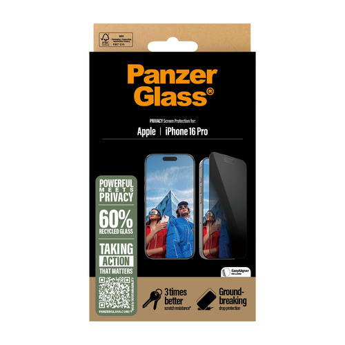 PanzerGlass - Schermbeschermer voor mobiele telefoon, afbeelding 3