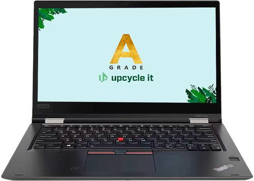 upcycle it Lenovo ThinkPad X380 Yoga (Refurbished) A Intel® Core™ i5 i5-8250U Гибрид (2-в-1) 33,8 cm (13.3") Сенсорный экран Full HD 8 GB DDR4-SDRAM 256 GB Твердотельный накопитель (SSD) Windows 11 Pro Черный Северные страны