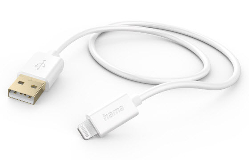 Hama 00125104 кабель с разъемами Lightning 1,5 m Белый