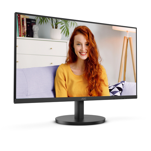 Aoc 27" 4K Ultra HD 60Hz Monitor - Black - image 3