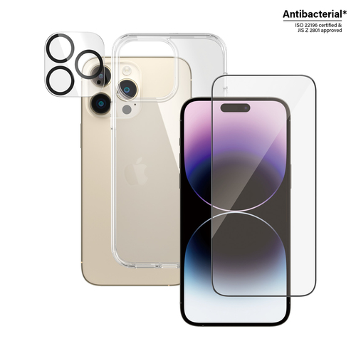PanzerGlass ® 3-in-1 Bundle iPhone 14 Pro Max Прозрачная защитная пленка Apple 1 шт