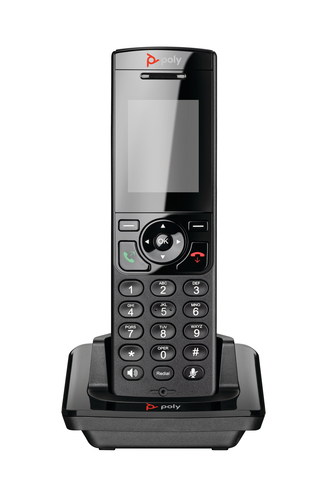 HP Poly VVX D230 DECT 1880-1900 MHz Base Station and DECT Phone Handset Kit with Power Supply – image 3