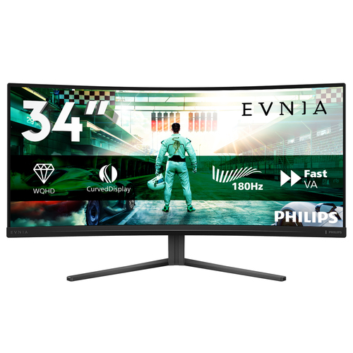 Philips Evnia 3000 34M2C3500L 34 VA Wqhd 180Hz 1ms UltraWide Curved Gaming Monitor - image 2