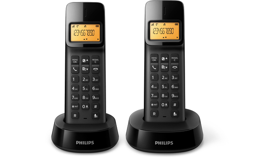 Philips D1402B/53 telephone DECT telephone Caller ID Black – image 2
