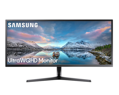 Samsung S34J552WQR монитор для ПК 86,4 cm (34") 3440 x 1440 пикселей UltraWide Quad HD ЖК Черный