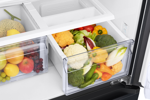 Samsung Series 7 RF50C532EB1/EU Wifi Connected Multi-door American Fridge Freezer - Black - E Rated, Black - image 3
