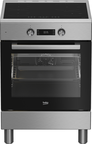 Beko FSE69300X Freestanding cooker Electric Zone induction hob Stainless steel