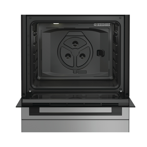 Indesit I6G3PMS Freestanding cooker Electric Gas Silver – image 4
