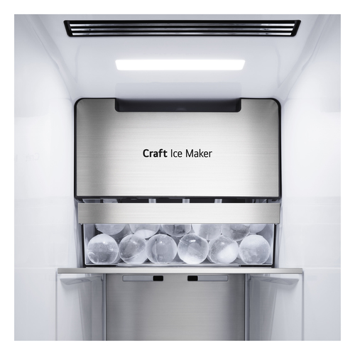 LG InstaView™ ThinQ™ CraftIce™ GSXV90MCDE American Fridge Freezer – image 3