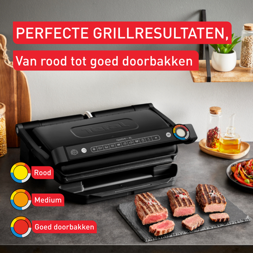 Tefal OptiGrill+ XL GC7278 Schwarz – Foto 2 von 10