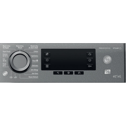 Hotpoint NDD86448GDA Washer Dryer in Graphite 1400 Spin 8kg 6kg C Rate - image 7